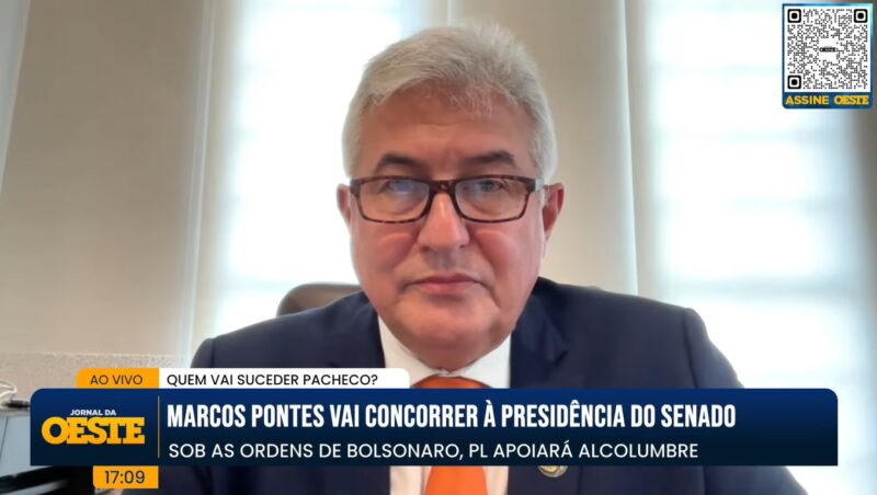 Marcos Pontes confirma candidatura à presidência do Senado