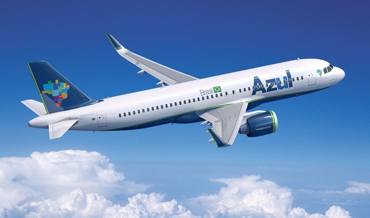 Azul confirma potencial troca de dívida por participação societária na empresa | Foto: Reprodução/Airbus