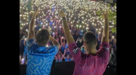 nikolas ferreira e andré fernandes - comício em fortaleza