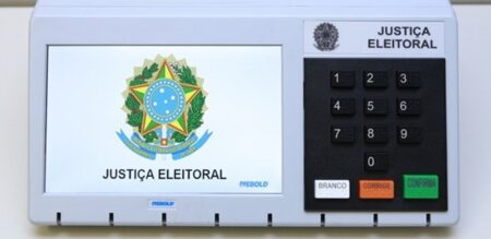 urna eletrônica - eleições 2024 - segundo turno para prefeitos
