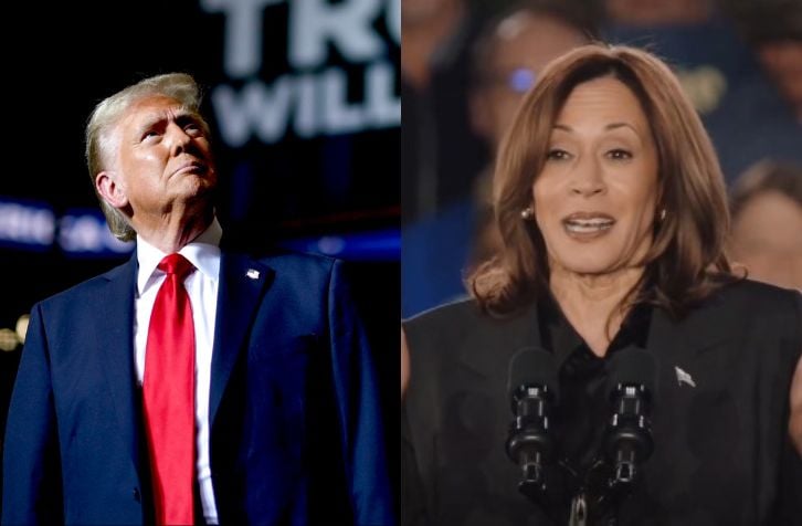 Kamala perde força em pesquisa eleitoral, enquanto Trump abre vantagem