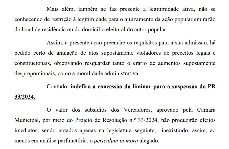 Juiz rejeitou suspender aumento de salário dos vereadores de São Paulo