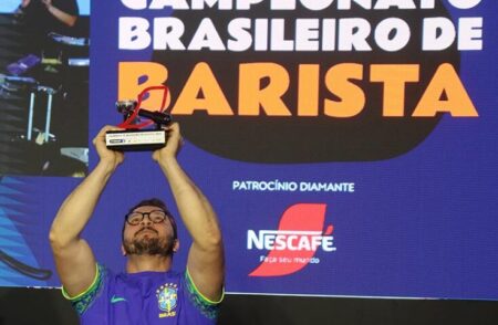 Emerson Nascimento leva o título do Campeonato Brasileiro de Barista