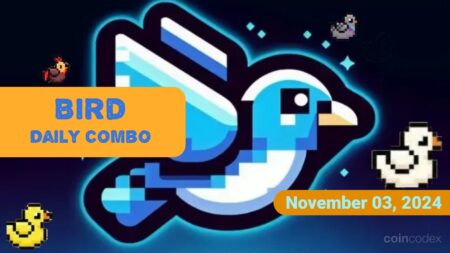 Bird Daily Combo para 03 de novembro de 2024 – Maximize seu Bird TON Rewards