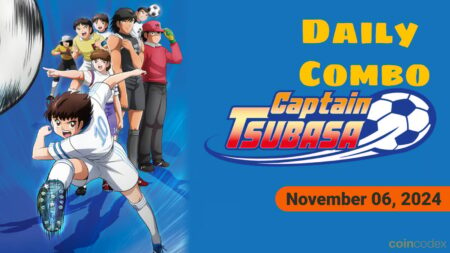 Capitão Tsubasa Daily Combo – 06 de novembro de 2024