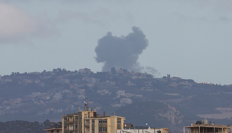 israel bombardeiro líbano - hezbollah