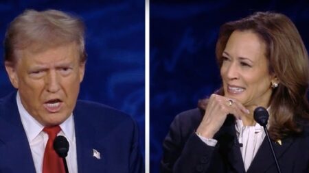 Trump e Kamala eleições 2024 EUA