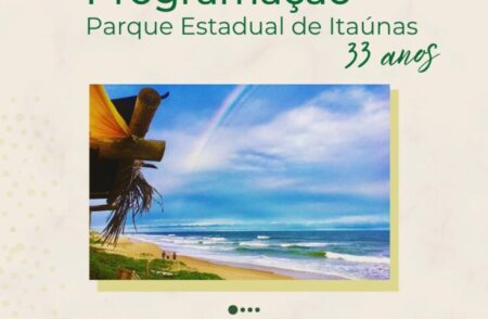 Parque Estadual de Itaúnas comemora 33 anos com atividades culturais
