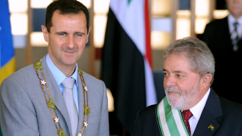 Lula condecorou ditador sírio Bashar Al-Assad