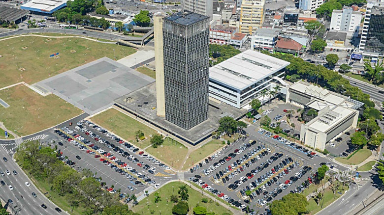 vista panorâmica do Paço Municipal de São Bernardo do Campo