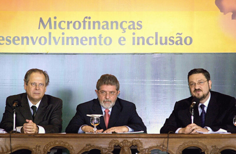 Dirceu, Lula e Palocci