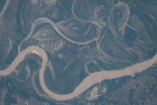 Rio Paraguai | Foto: Divulgação/Nasa