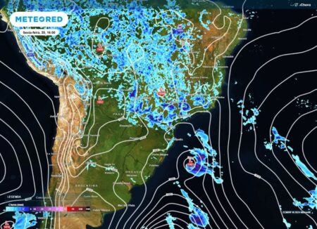 Ciclone extratropical vai trazer tempestades ao Brasil