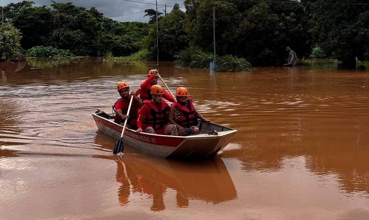 Temporais deixam 22 cidades em emergência em Mato Grosso