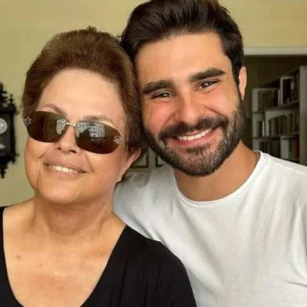 O vereador de Belo Horizonte, Pedro Rousseff (PT), junto com a ex-presidente Dilma Rousseff, sua tia | Foto: X