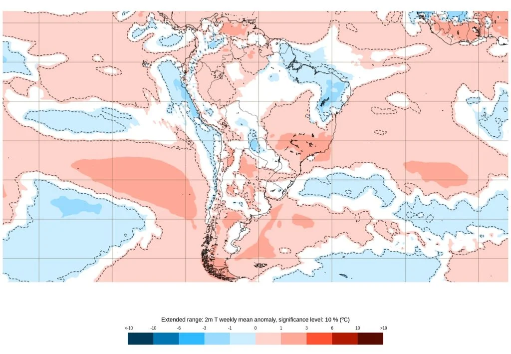 Mapa de temperaturas