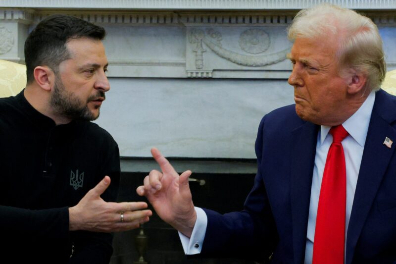 Trump e Zelensky tem duríssimo confronto na Casa Branca