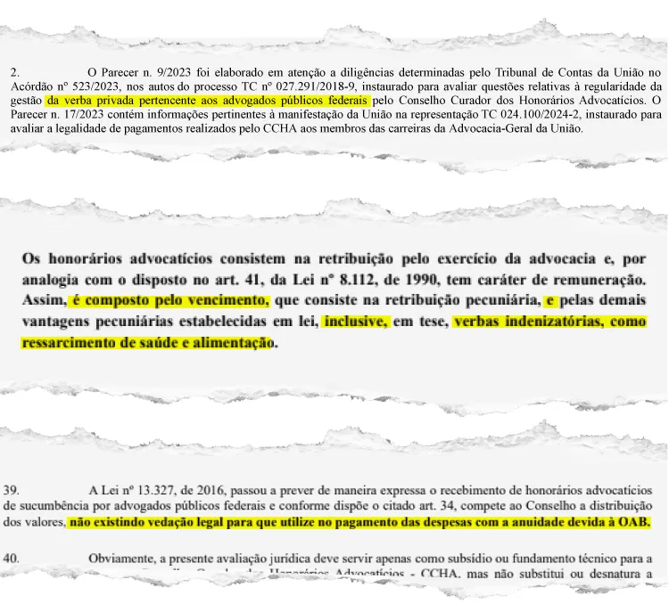 AGU usou pareceres sigilosos para autorizar bônus fora do teto para seus integrantes
