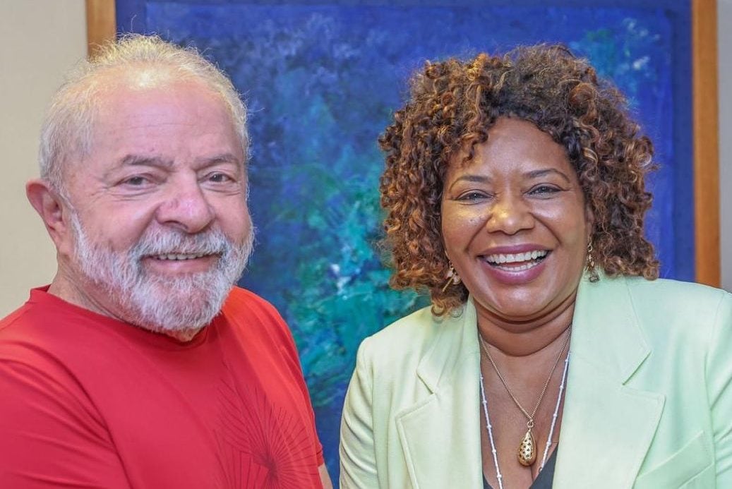 Lei Rouanet | Presidente Lula e a ministra da Cultura, Margareth Menezes | Foto: Twitter/ Margareth Menezes