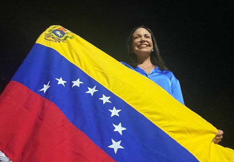 maría corina machado - líder de oposição ao ditador nicolás maduro na venezuela