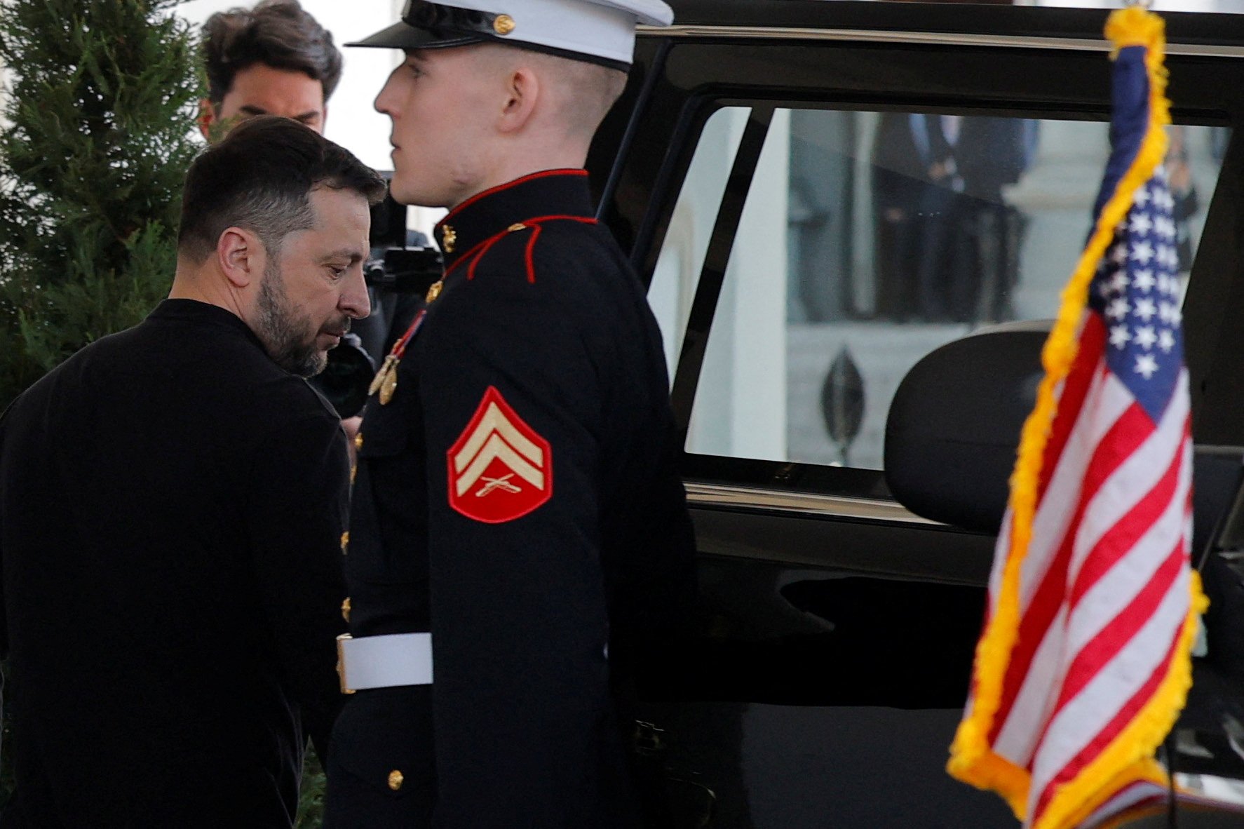 O presidente da Ucrânia Volodimyr Zelensky | Crédito: REUTERS/Nathan Howard