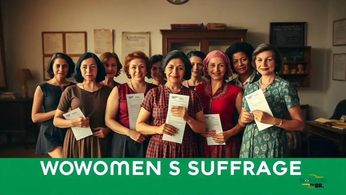 Voto feminino: uma conquista histórica