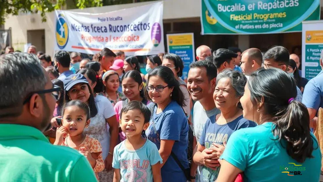 Como as iniciativas sociais do governo afetam a população