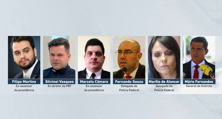 veja as principais teses das defesas / Noticias No BR 1 Os acusados do núcleo 2 da suposta tentativa de golpe