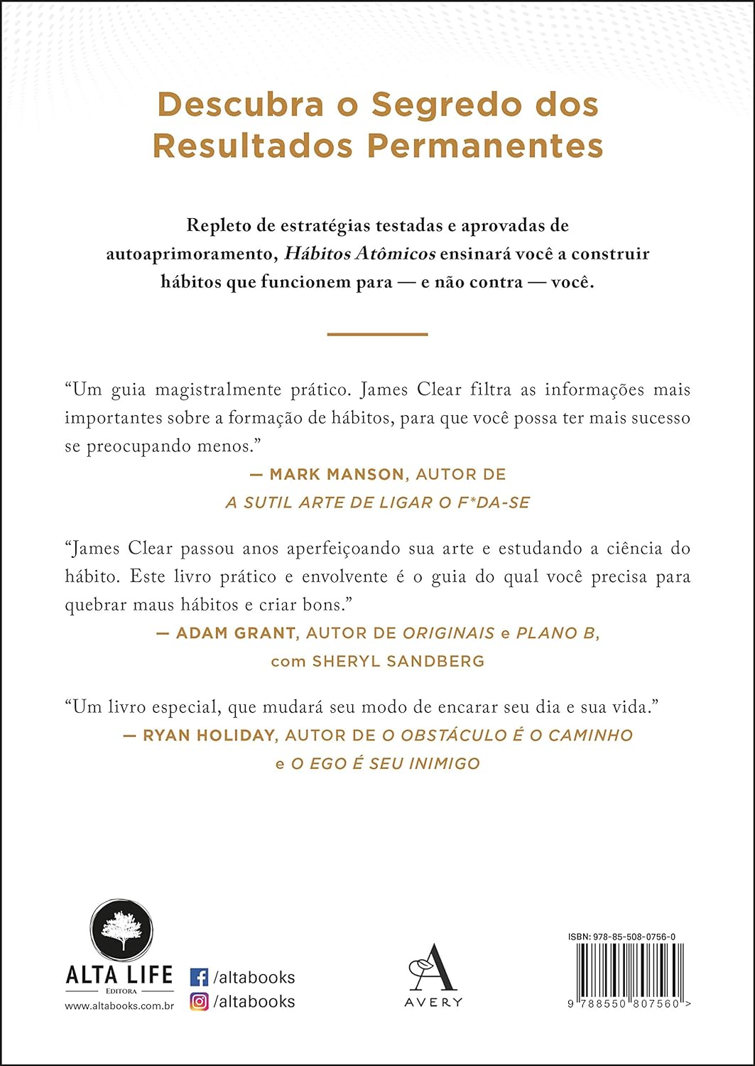 Imagem frontal com fundo branco e padrão sutil.