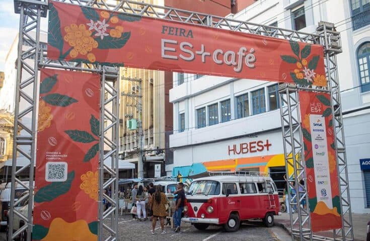 Feira ES+ Café segue até sábado no HUB ES+ em Vitória