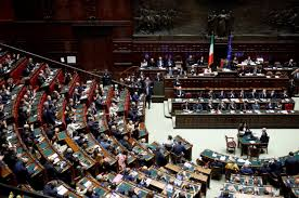 Plenário do Parlamento da Itália