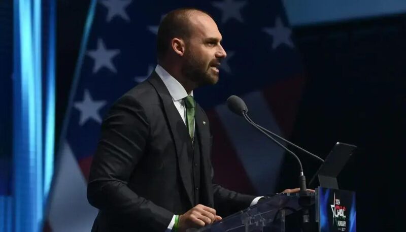 A perseguição a Eduardo Bolsonaro e sua luta pela liberdade de expressão