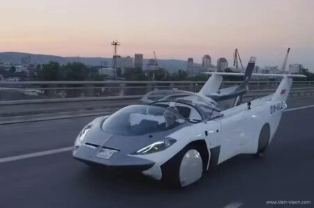 AirCar: O carro voador híbrido que chega em 2026