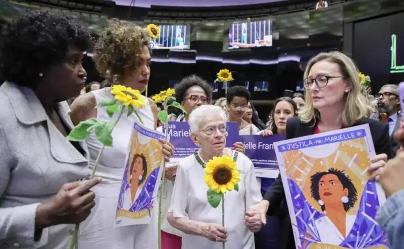 Projeto aprova Dia Marielle Franco sob críticas e debates políticos
