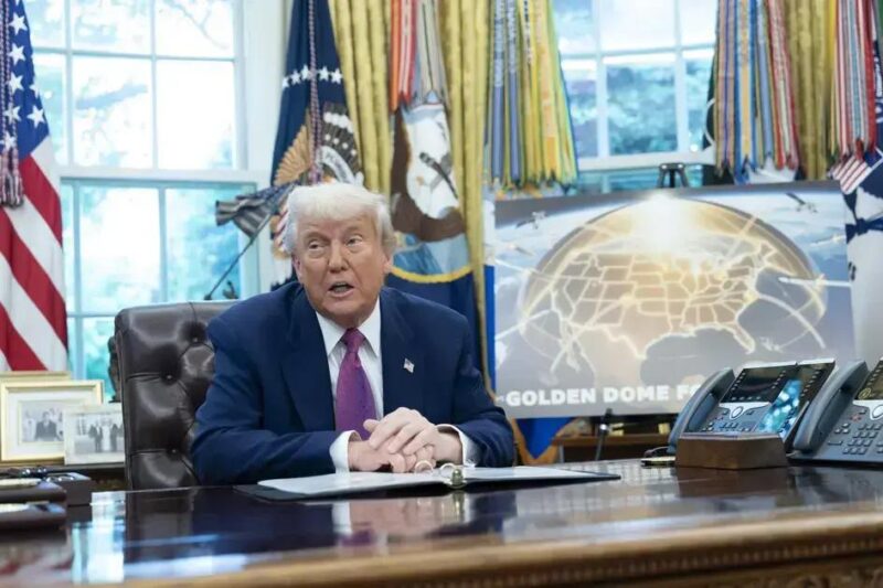 Projeto “Domo Dourado” de Trump desperta preocupação global