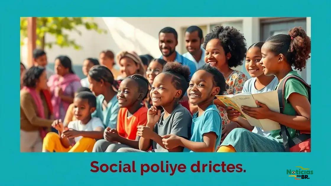 Impacto das políticas sociais na população