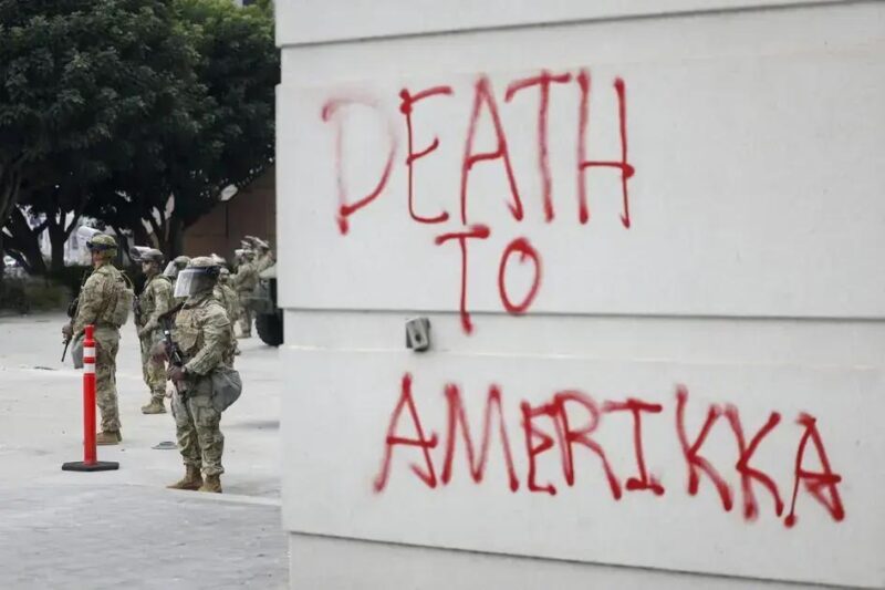 Crise em Los Angeles: Governador pede retirada de tropas após protestos violentos