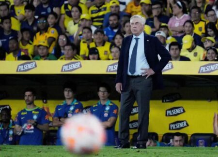 Empate discreto na estreia de Ancelotti pela seleção brasileira