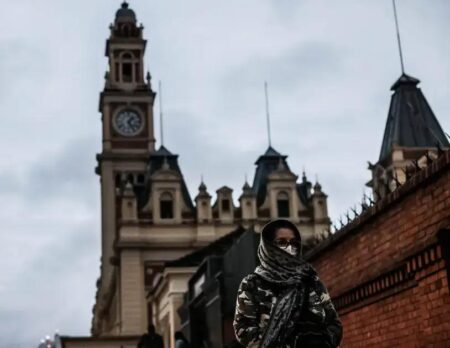 Frio intenso chega ao Sul e Sudeste do Brasil nesta semana