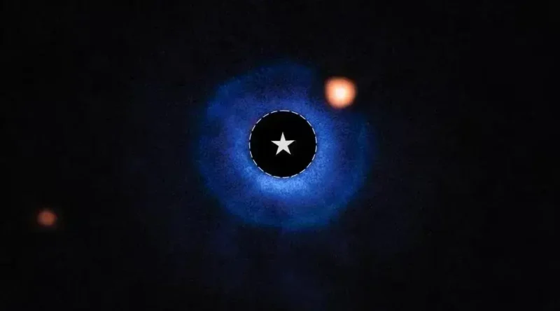 James Webb registra a primeira imagem direta de exoplaneta fora do sistema solar