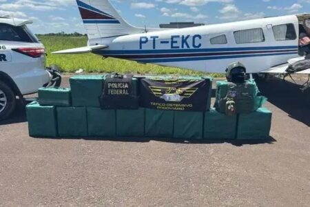 Justiça absolve piloto com 400kg de cocaína no interior de SP