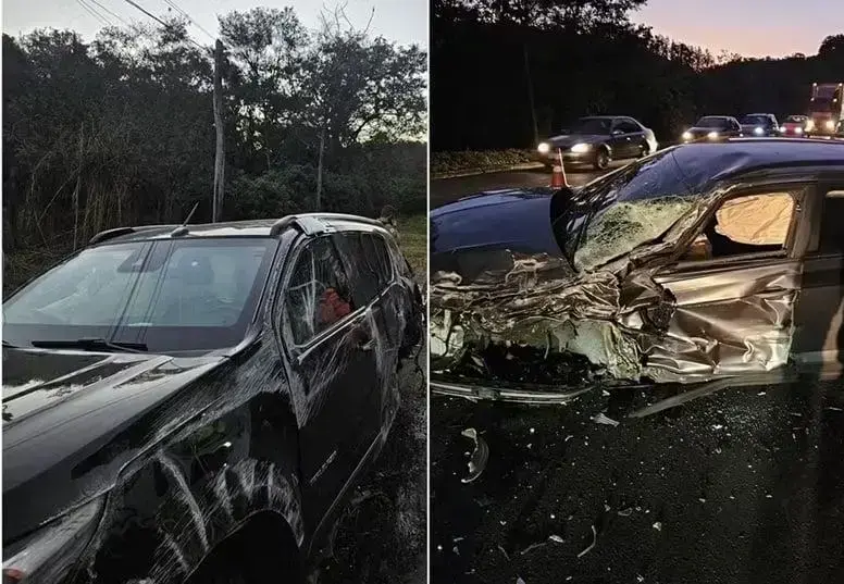 Fabiano, da dupla com César Menotti, sofre acidente na BR-040