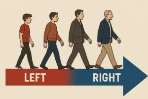 Jovens brasileiros se afastam da esquerda conforme envelhecem