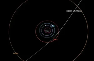 Raro cometa interestelar ilumina o céu do planeta