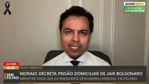Chiquini critica prisão domiciliar de Bolsonaro como vingativa