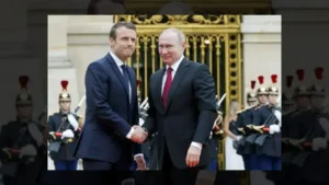 Macron alerta Europa sobre os riscos de confiar em Putin