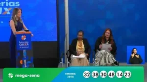 Números sorteados da Mega-Sena 2898 com prêmio de R$ 3,5 milhões