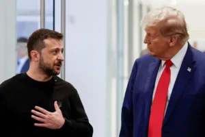 Trump e Zelensky se encontram para discutir fim da guerra na Ucrânia