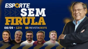 Assista ao programa Esporte sem Firula de 8/9/2025