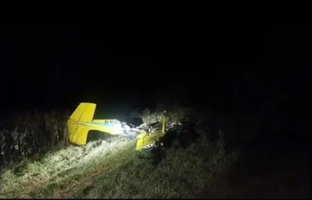 Investigação aponta causa da queda de avião no Pantanal